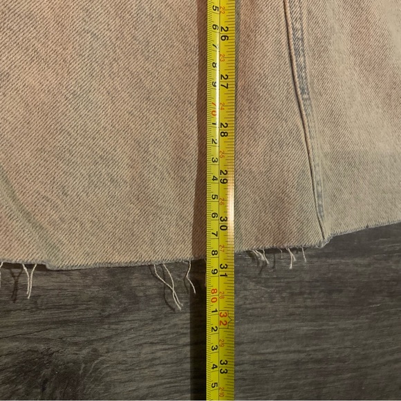 Zara overdyed denim midi skirt XXL - Picture 16 of 16